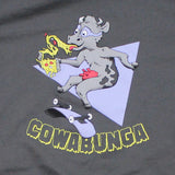 Cowabunga! 90s Skateboard Pizza Teenage Mutant Ninja Turtles Tribute Shirt